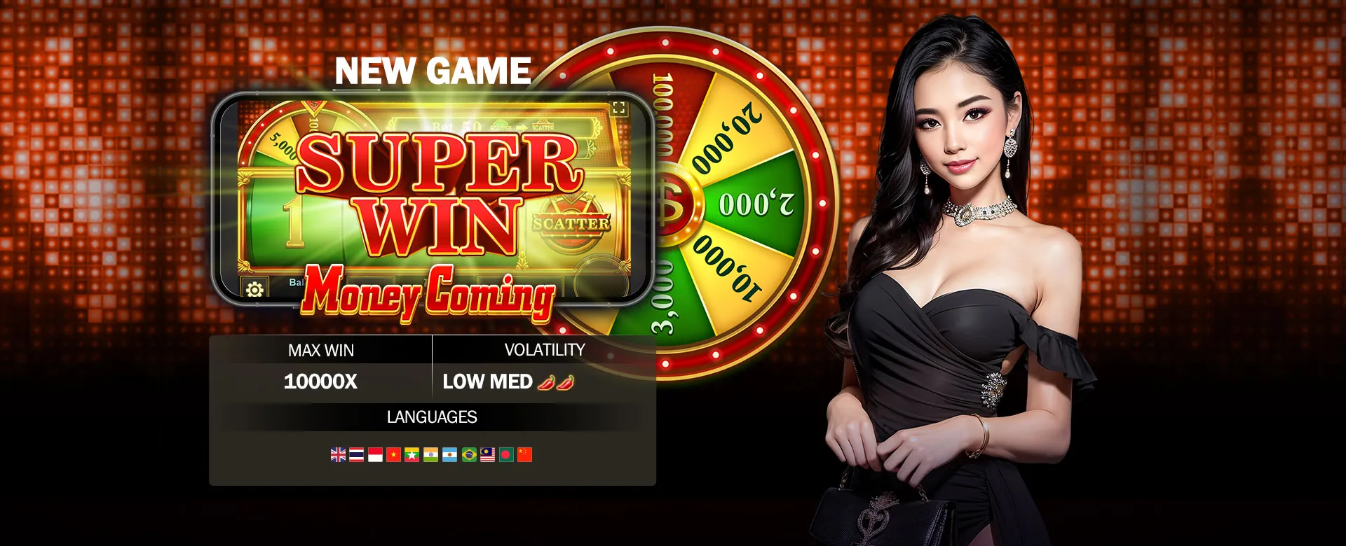 bmw55 Casino Slot Login promotional banner showing exciting games and bonuses